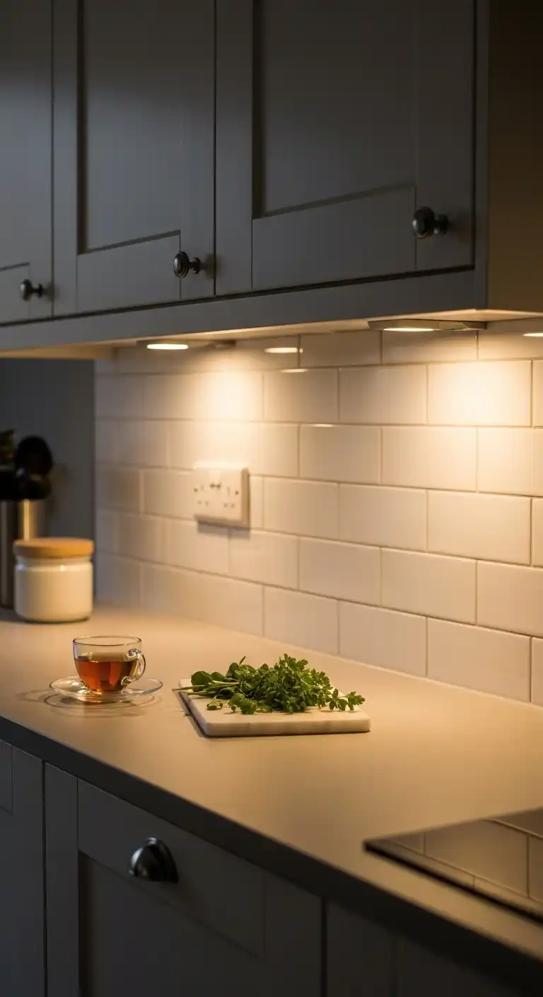 8. Add Under-Cabinet Lighting