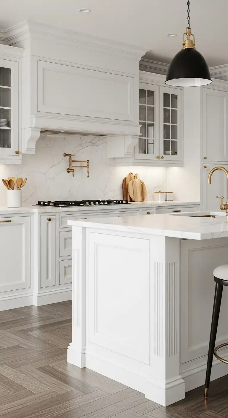 8. Classic White Elegance