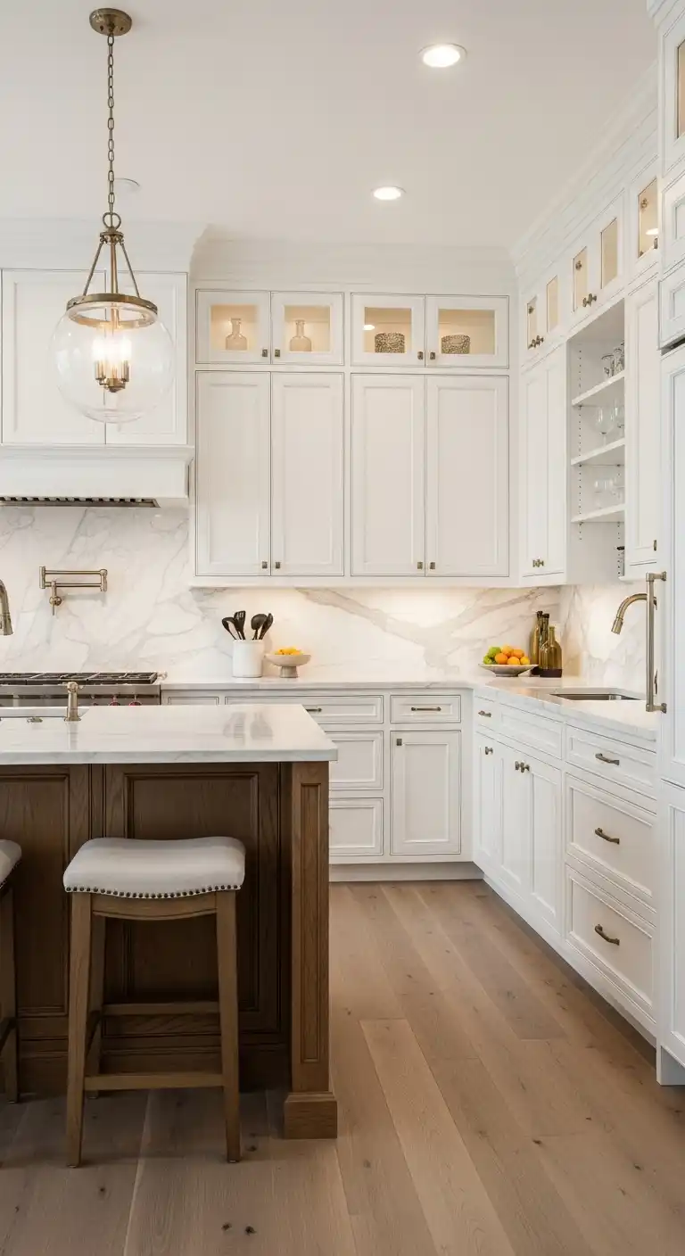 Design Principles for Luxury White Kitchens