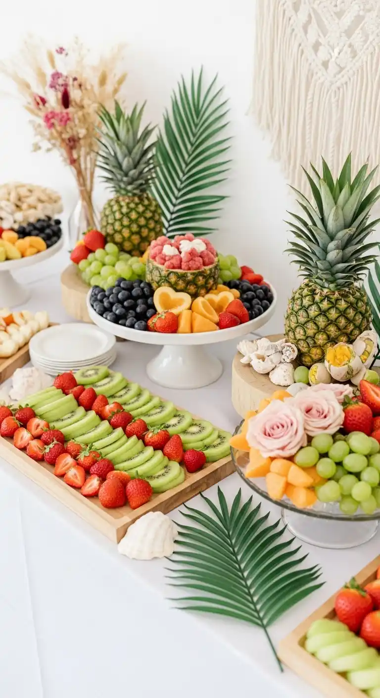 How to Match Your Fruit Trays with Wedding Themes