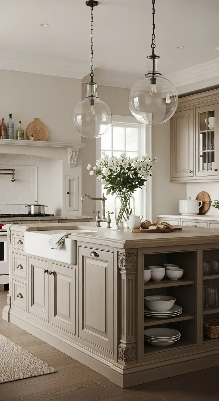 Key Elements That Define a European Kitchen Island