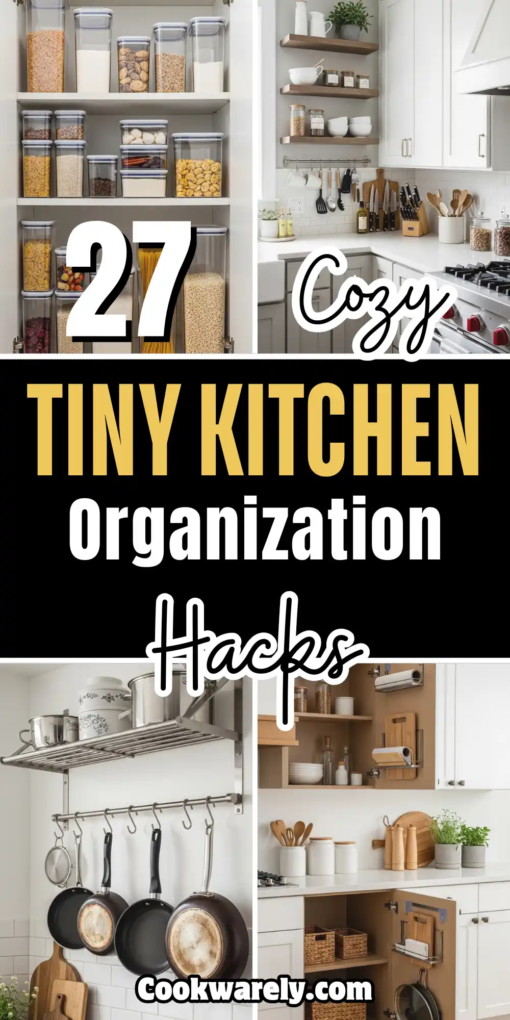 Tiny Kitchen Organization Hacks