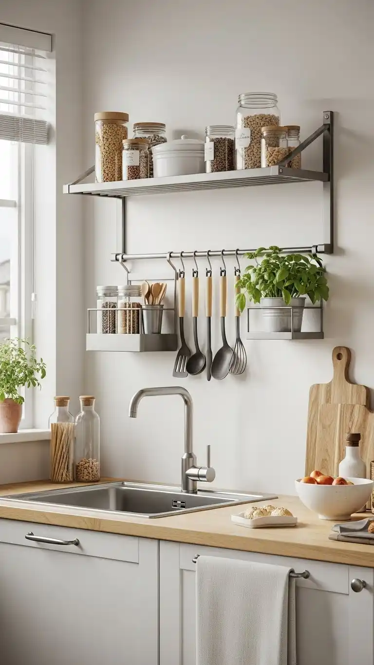 Why Kitchen Wall Racks Are Essential
