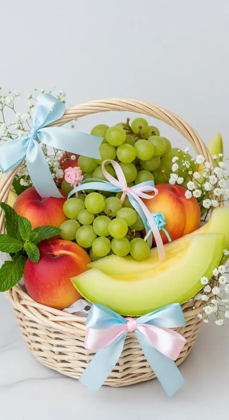 10. Baby Shower Fresh Basket