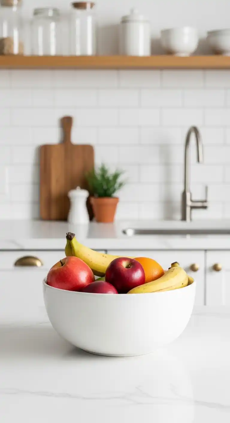 10. Minimalist White Porcelain Bowl