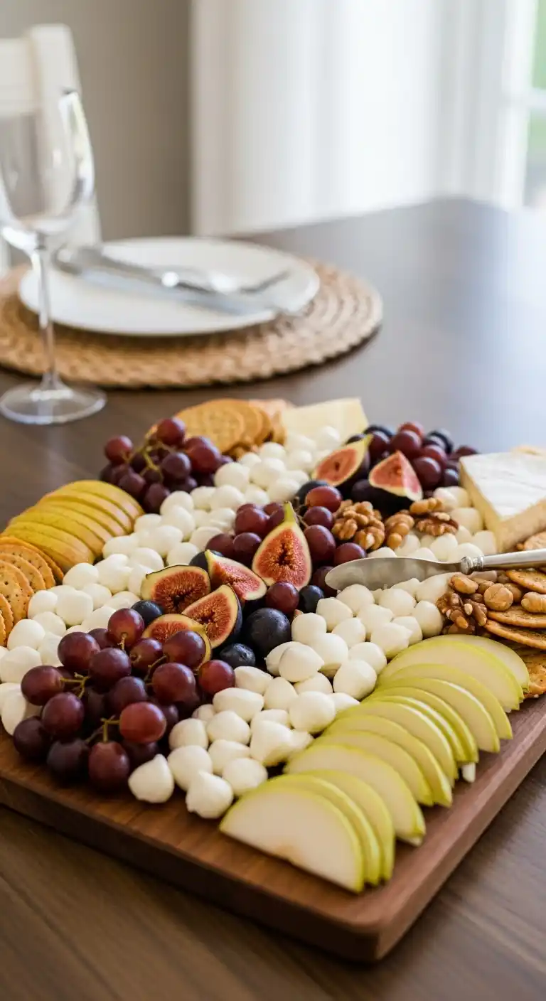 13. Cheese-and-Fruit Combo Tray