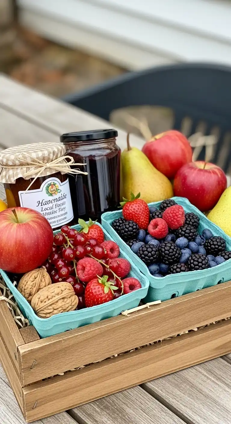 13. DIY Local Farmer’s Basket