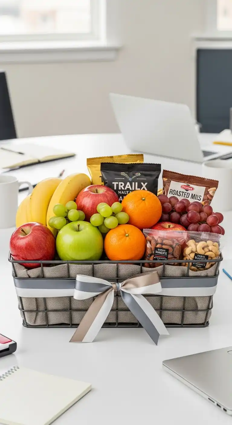 14. Office Snack Fruit Basket