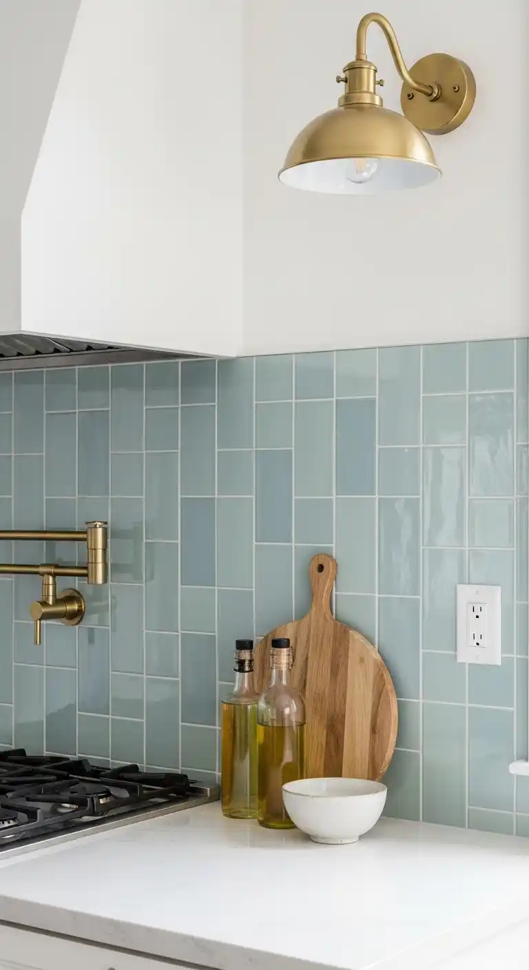 16. Muted Pastel Subway Tiles