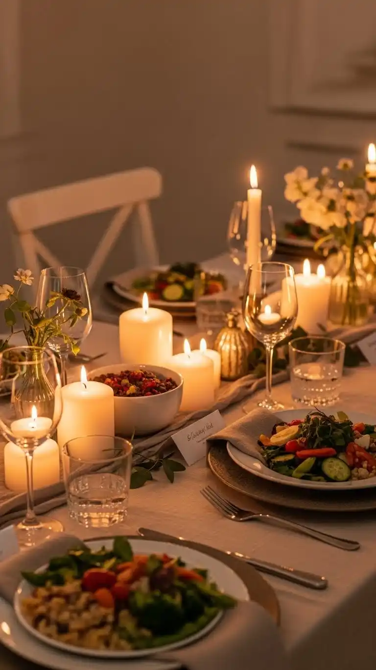 17. Elegant Candlelit Affair