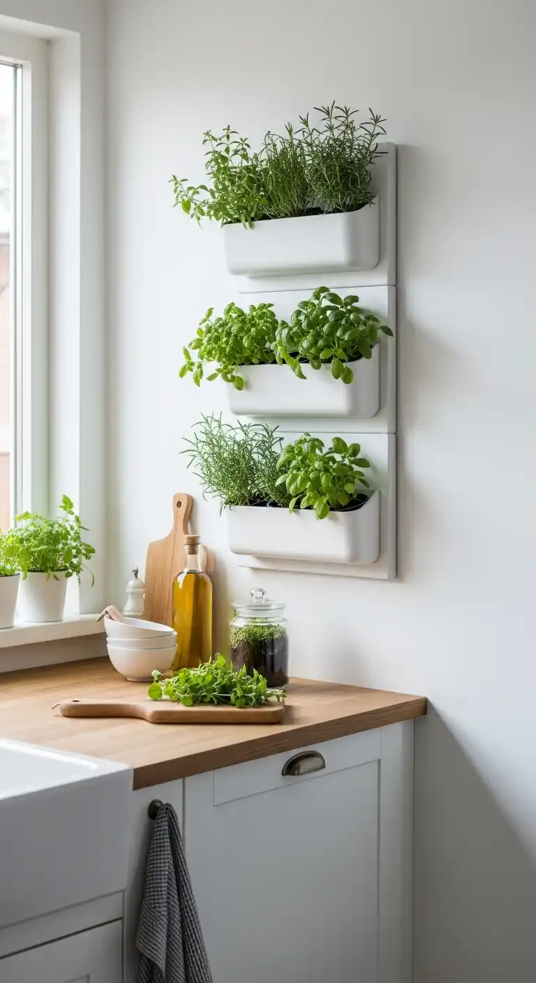 17. Vertical Herb Gardens