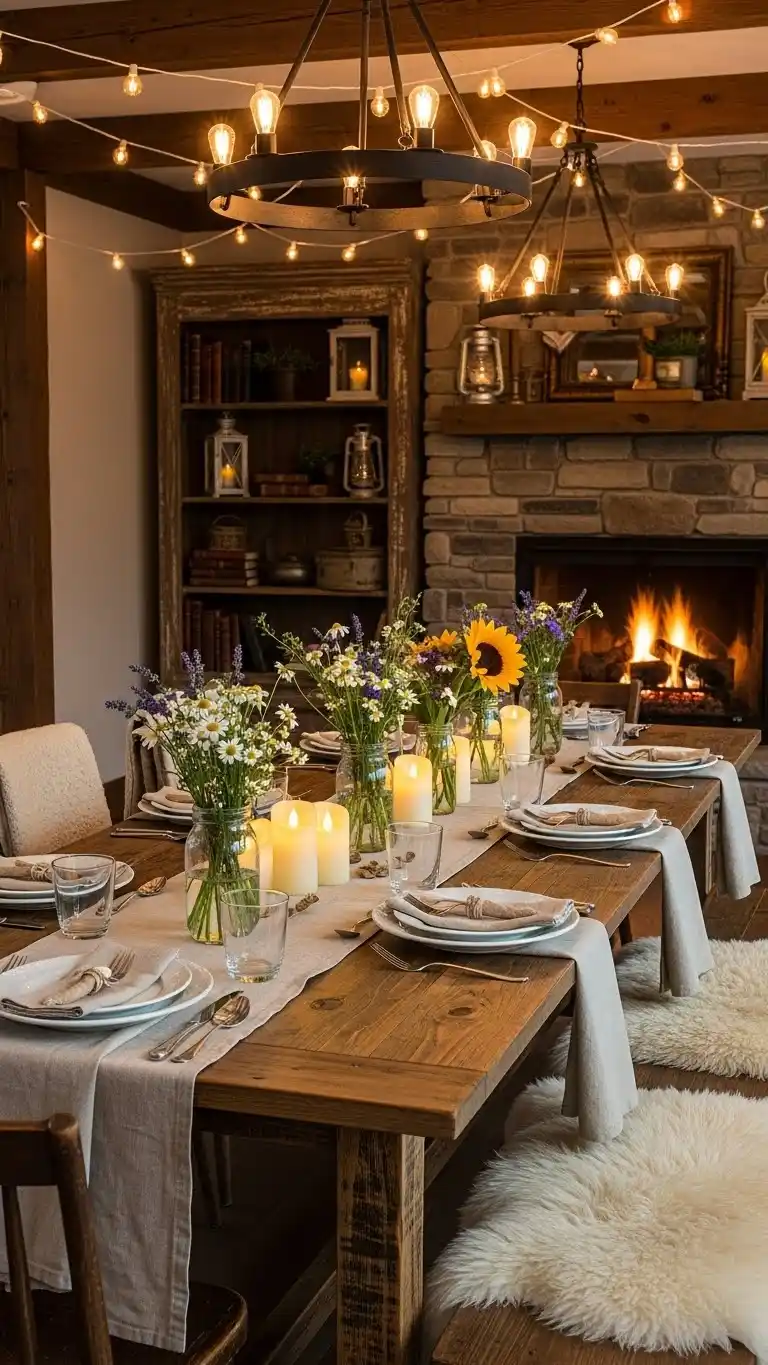 2. Cozy Rustic Farmhouse