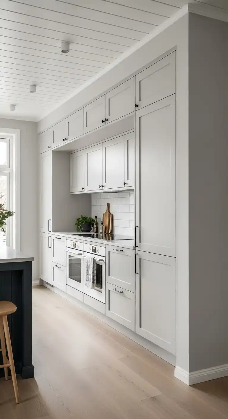 20. Built-In Scandinavian Cabinets for Seamless Layouts