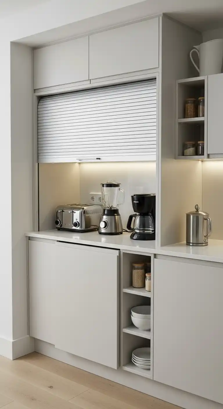 21. Hidden Appliance Garages