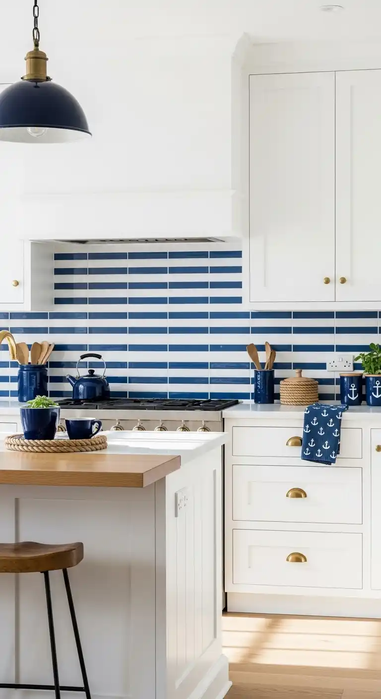 21. Nautical Stripe Statement