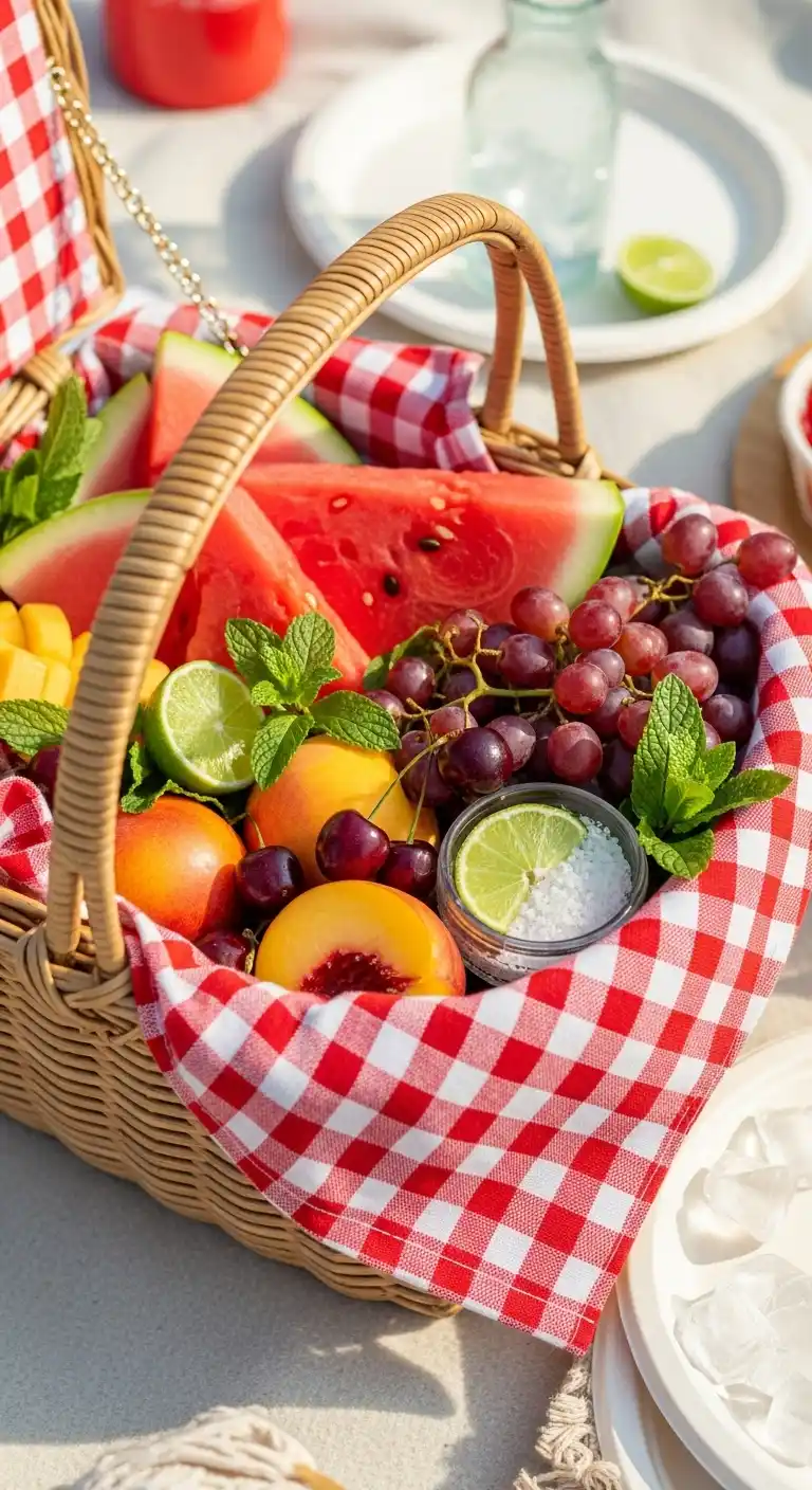 21. Summer Picnic Basket