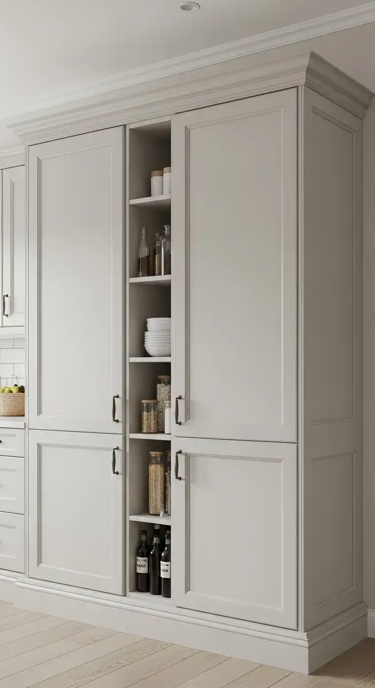 21. Tall Cabinets that Maximize Vertical Space