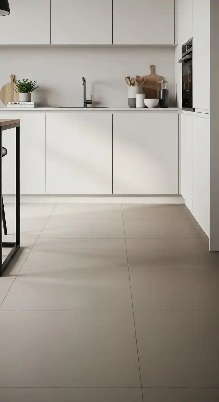 22. Subtle Ombre Porcelain Tiles for Gradient Effects