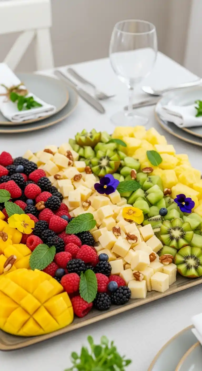 29. Tropical Berry Cheese Tray