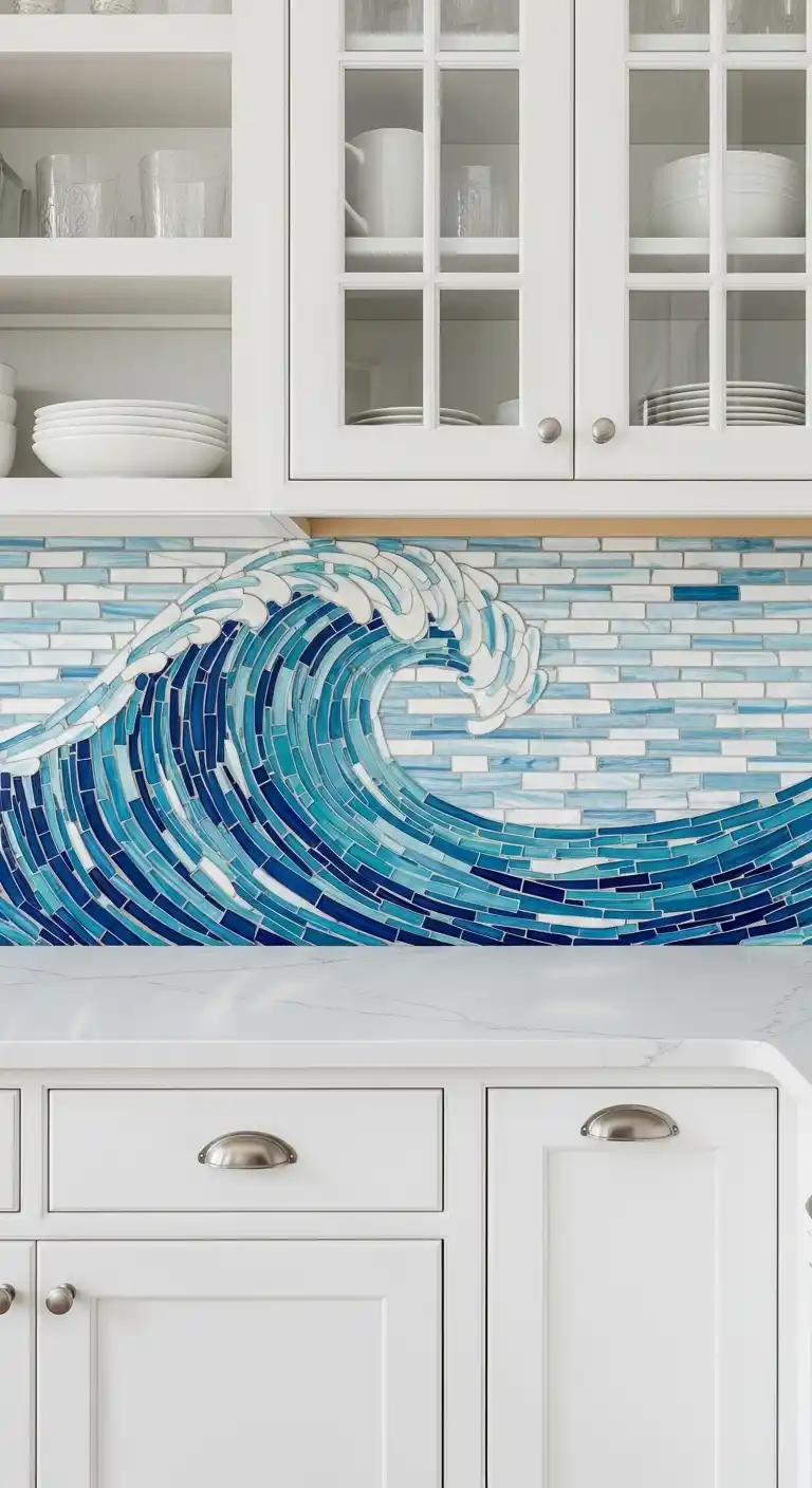 3. Ocean Wave Mosaic