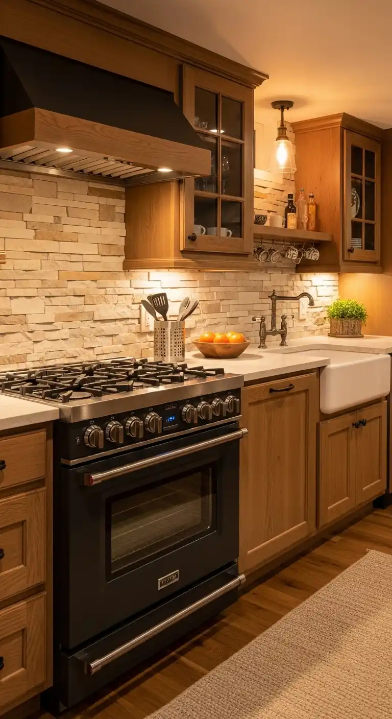 3. Rustic Charm with Wooden Accents