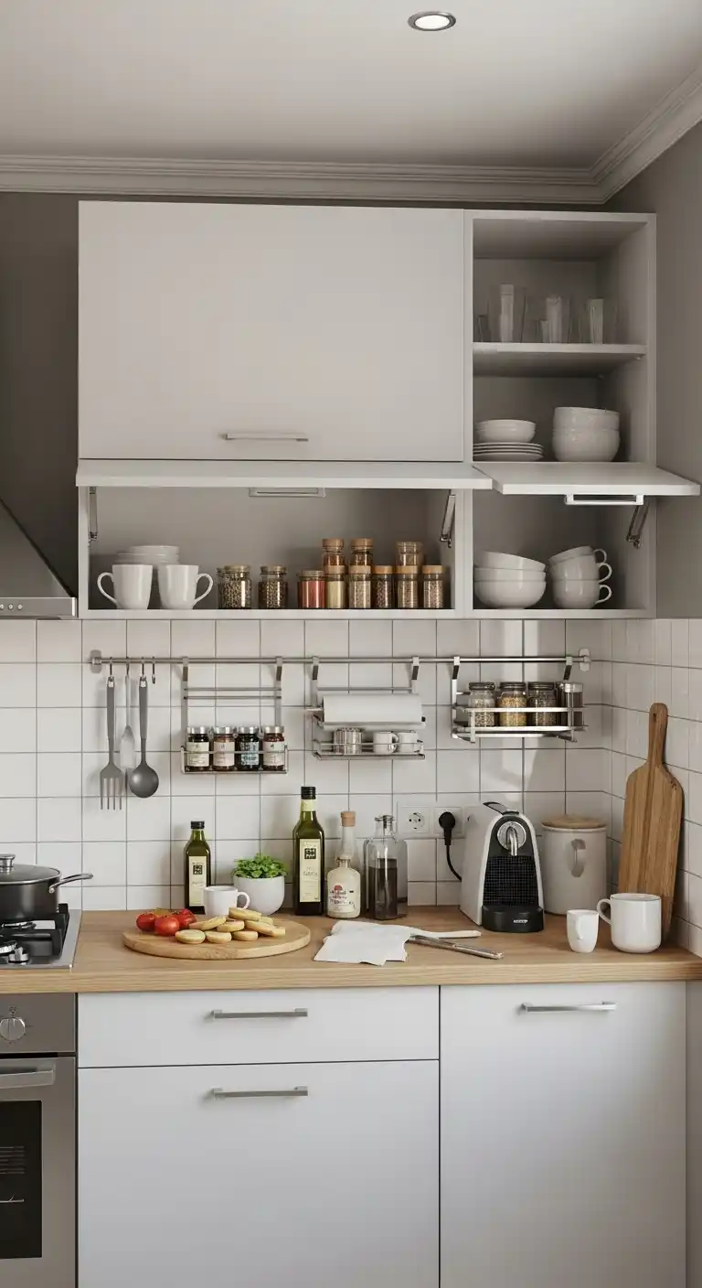 4. Floating Cabinets