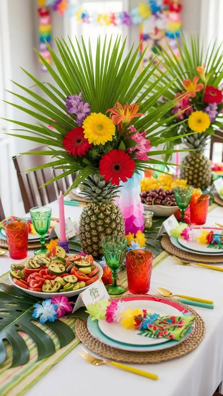 4. Tropical Luau Feast