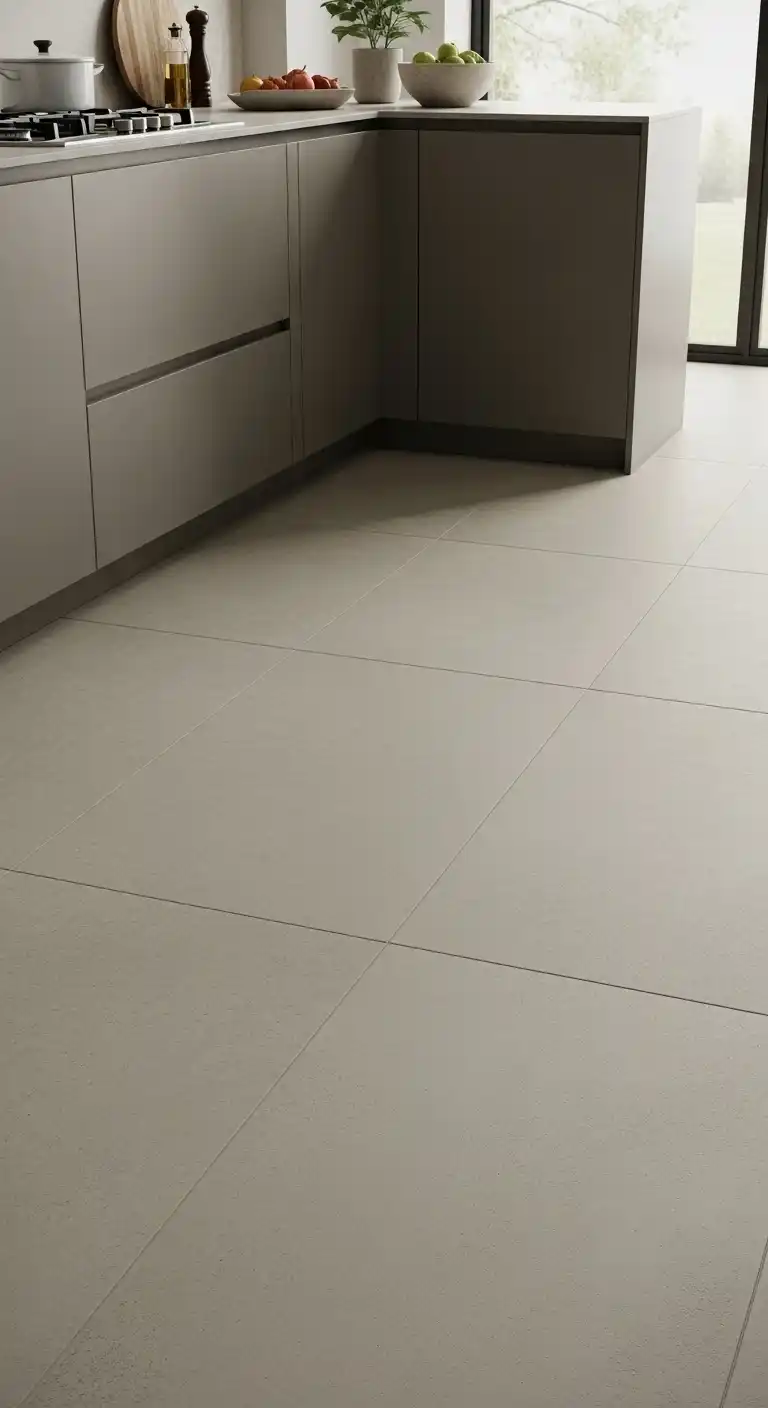 5. Matte Finish Porcelain Tiles for a Subtle, Modern Aesthetic