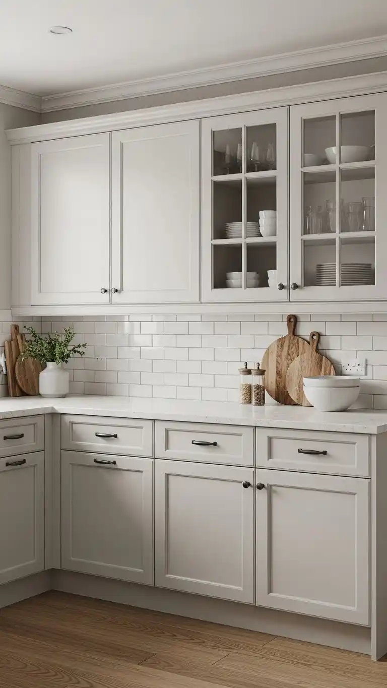 5. Shaker Style Cabinets for Minimalist Appeal