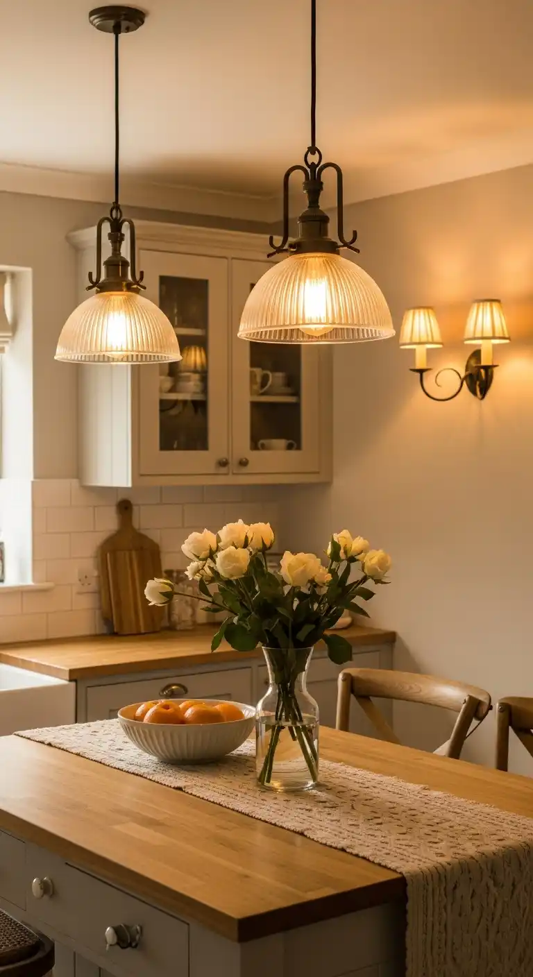 6. Add Vintage-Inspired Lighting