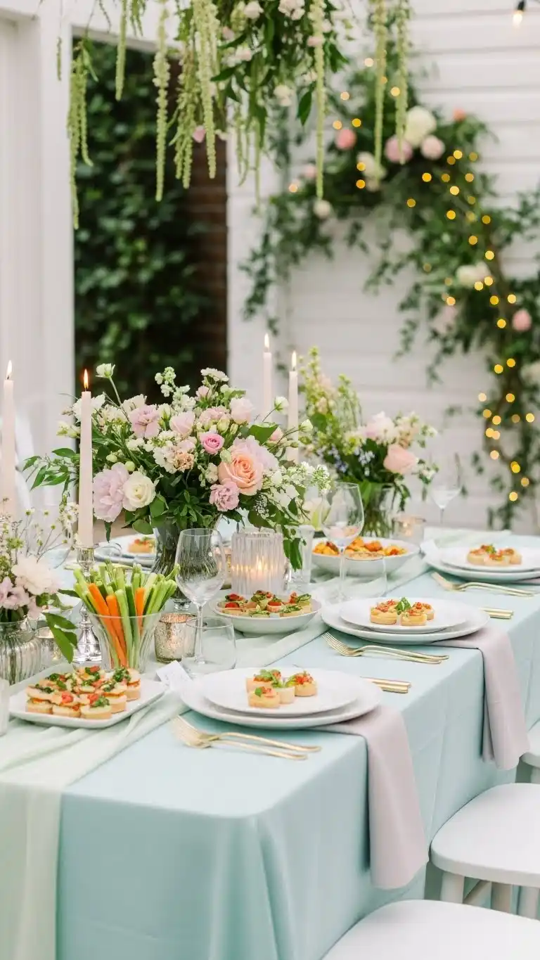 6. Garden Party Glam