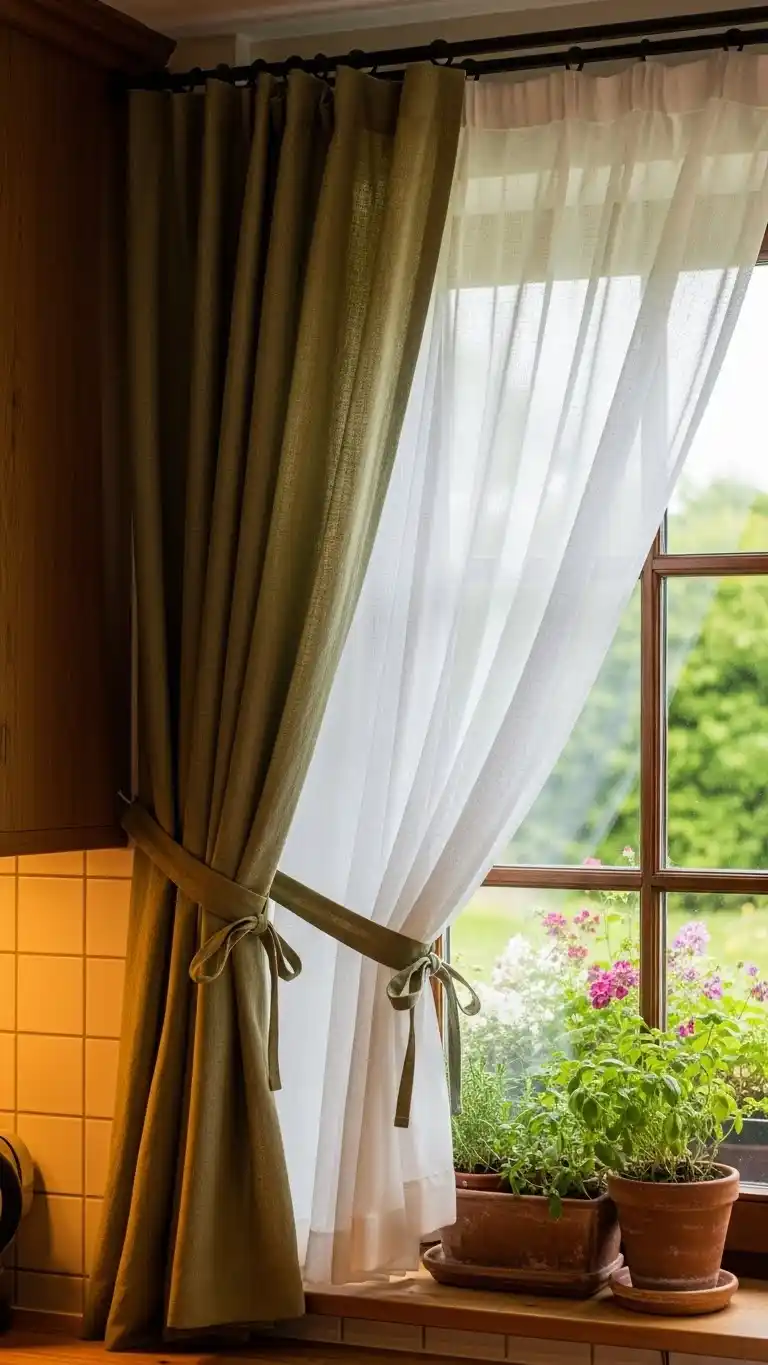 6. Layered Drapes for Depth