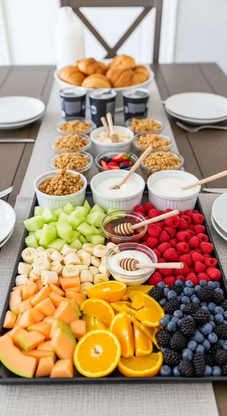 7. Breakfast-Inspired Fruit Tray