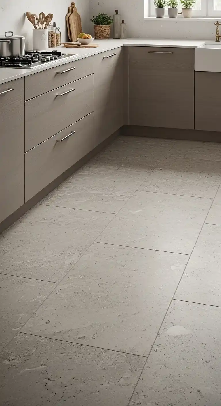 7. Stone-Effect Porcelain Tiles for Natural Elegance