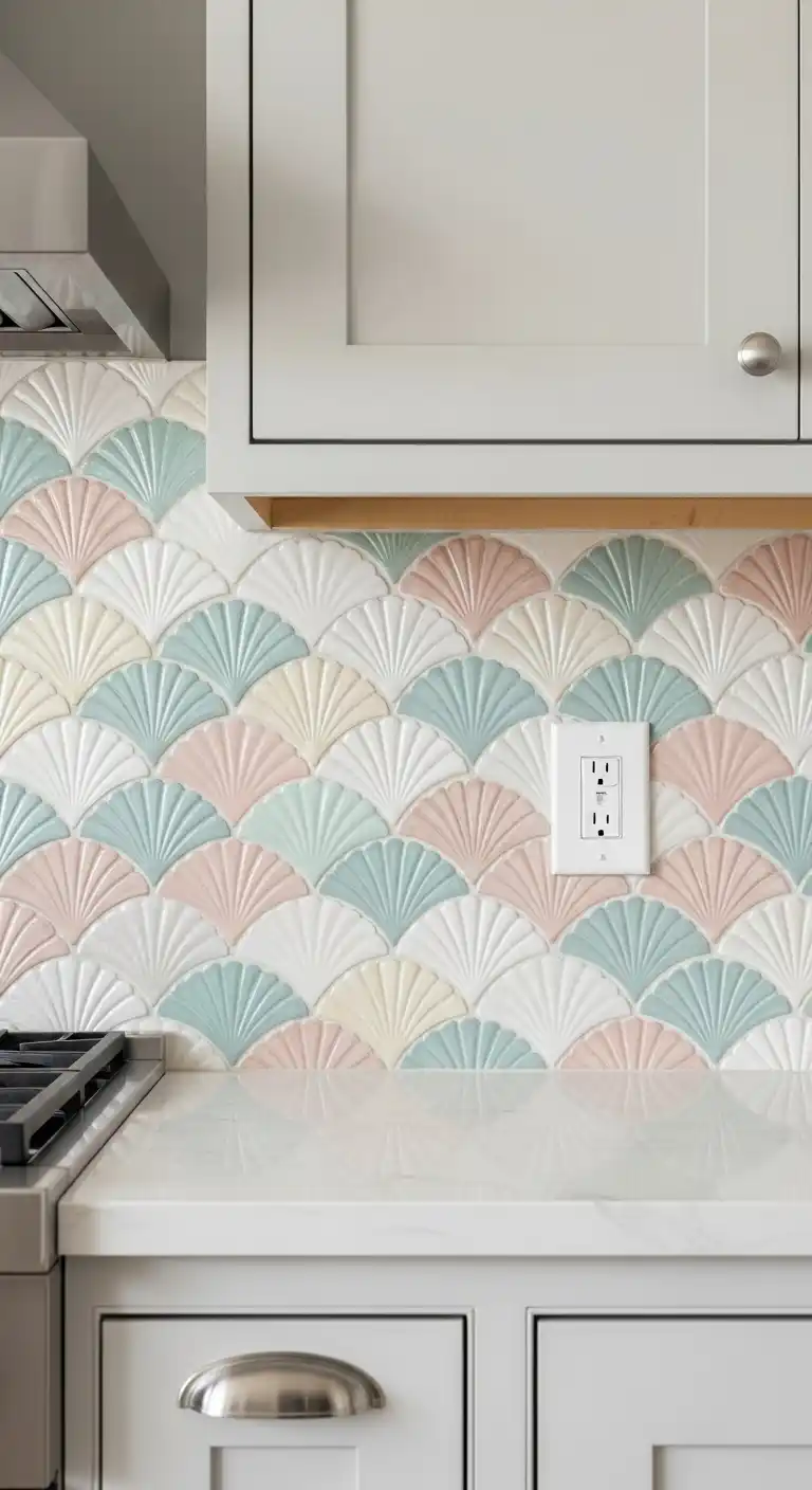 8. Shell-Inspired Tiles