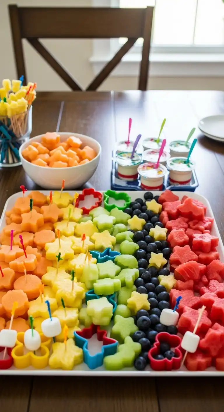 9. Kids’ Party Fruit Tray Design