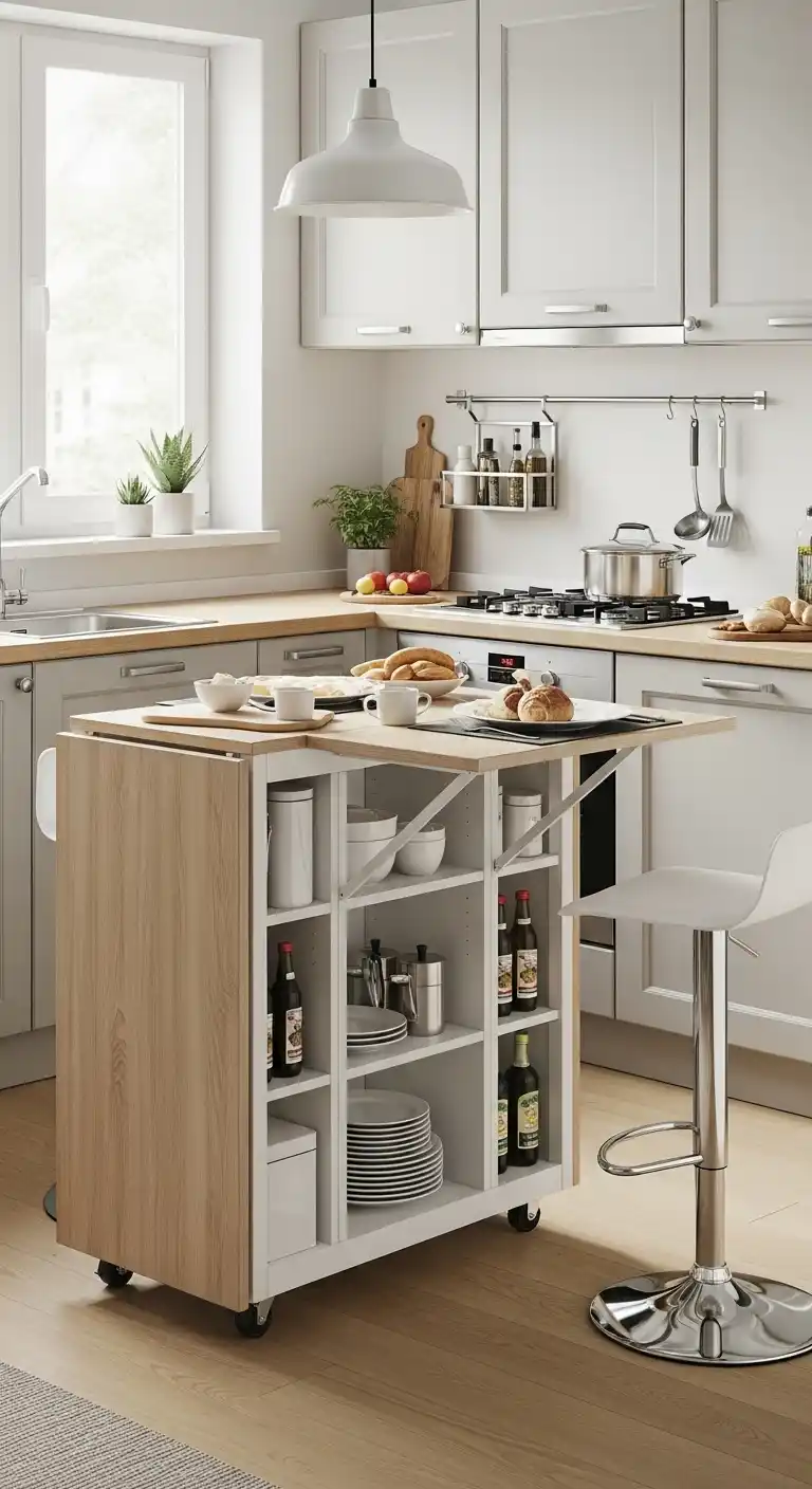 9. Multifunctional Kitchen Islands