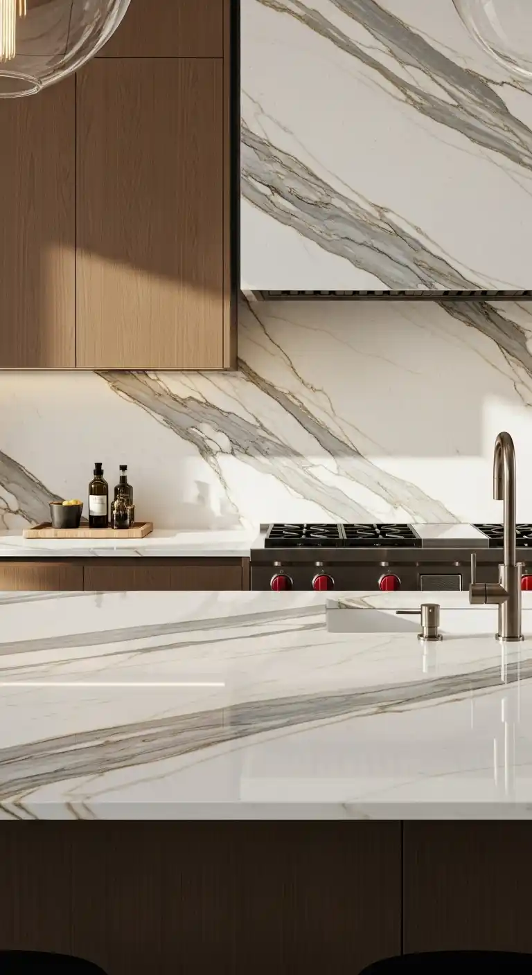 Choosing the Right Calacatta Marble Slab for Your Space