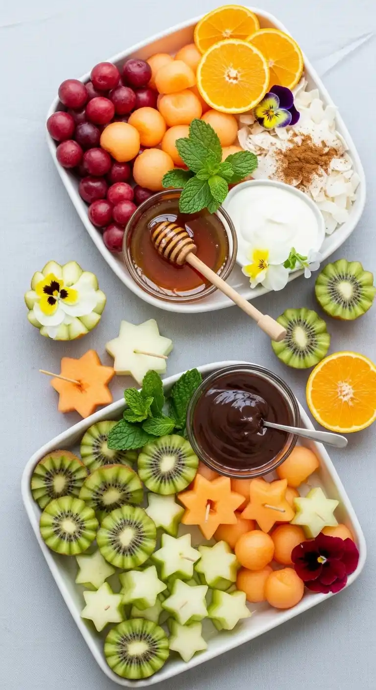 Creative Garnishes and Add-Ons for Fruit Trays