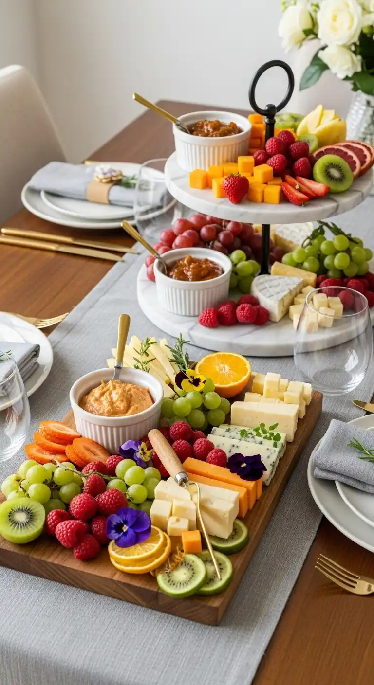 Creative Ways to Display Your Fruit and Cheese Tray