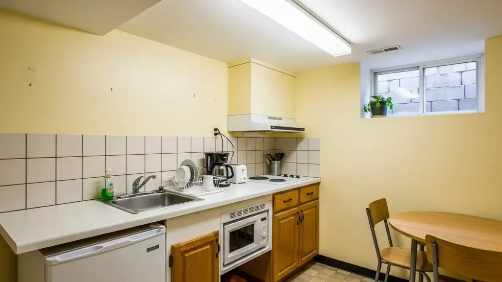 How to Add a Kitchenette to a Basement 2