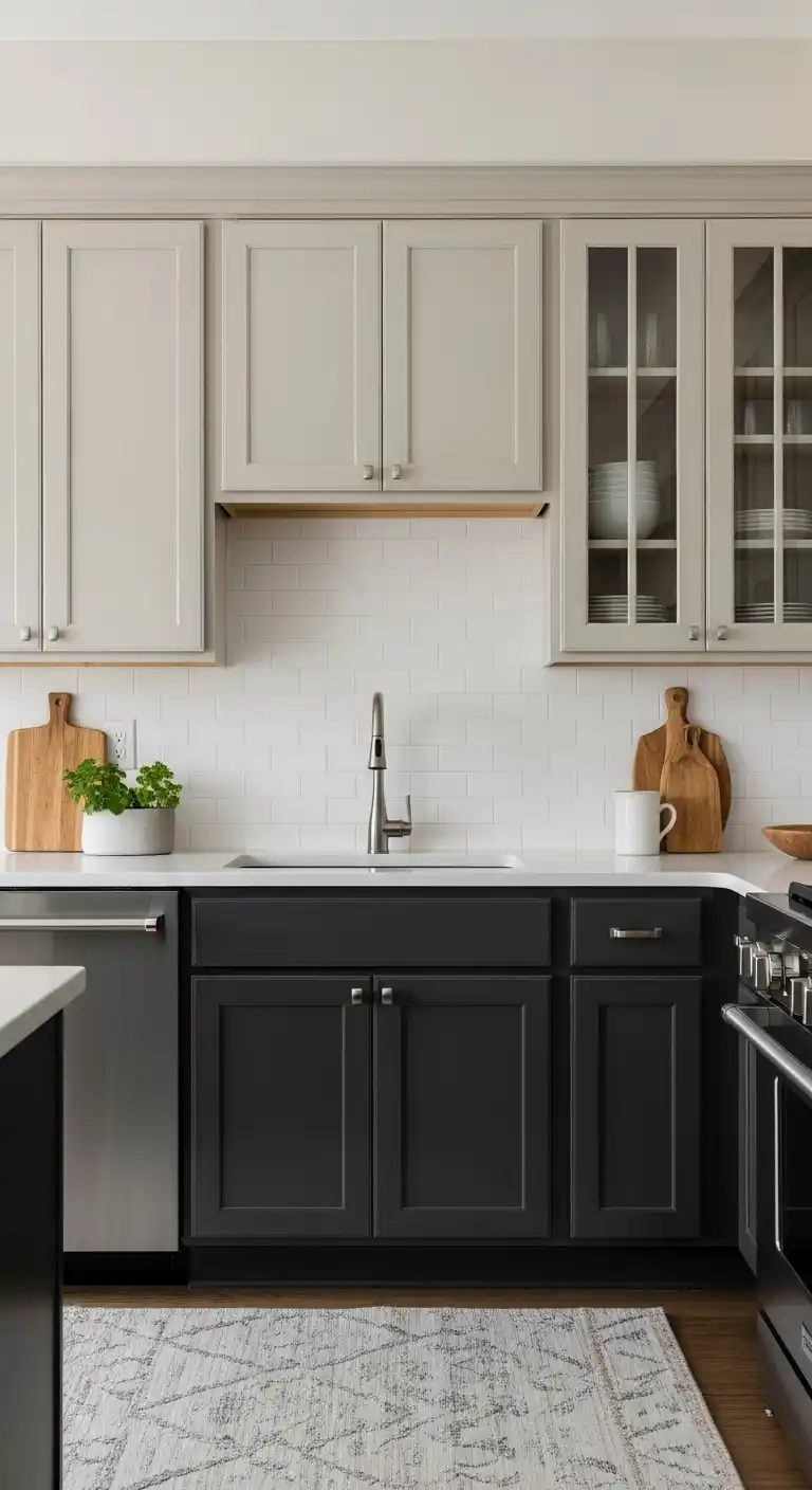 How to Choose the Right Two Tone Kitchen Cabinet Colors