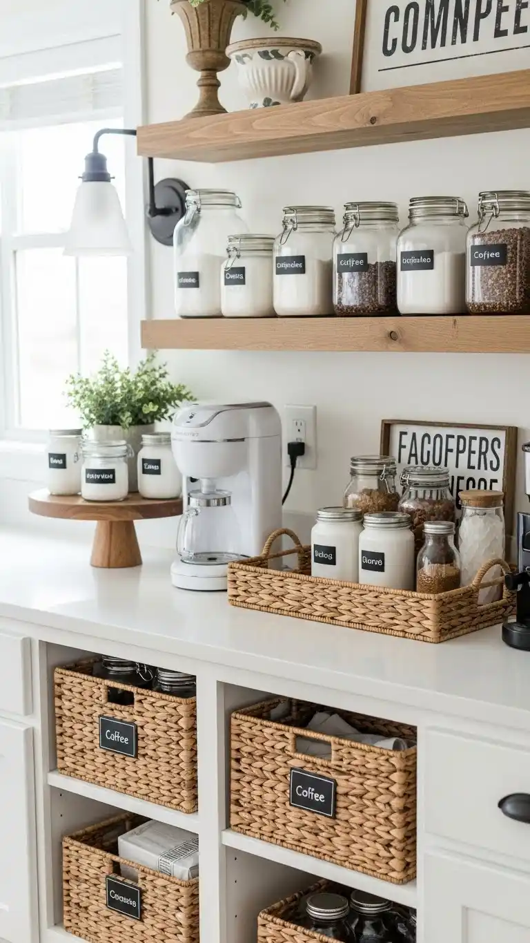 Keeping Your Coffee Bar Organized and Stress-Free