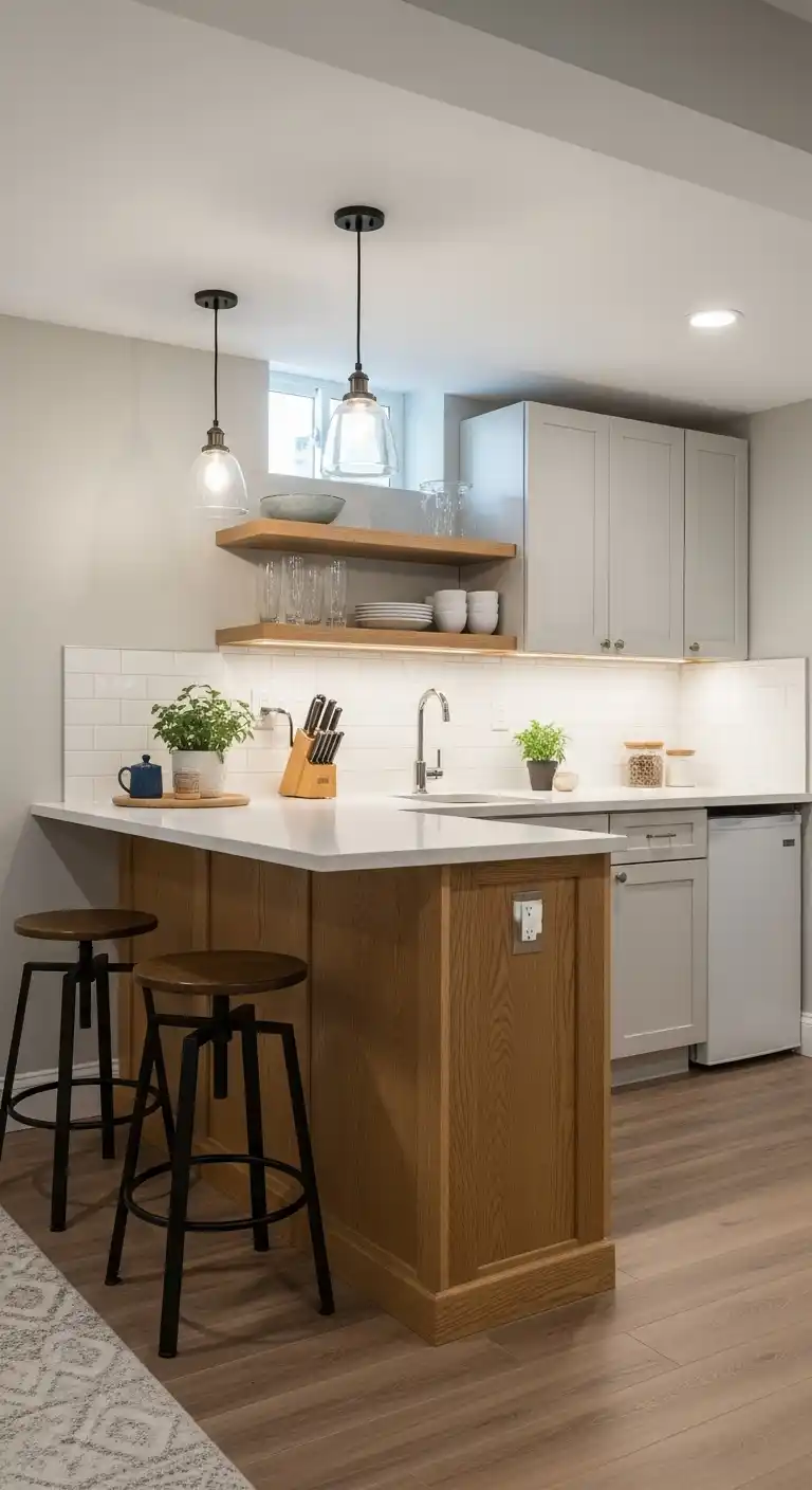 Key Considerations Before Designing a Basement Kitchenette