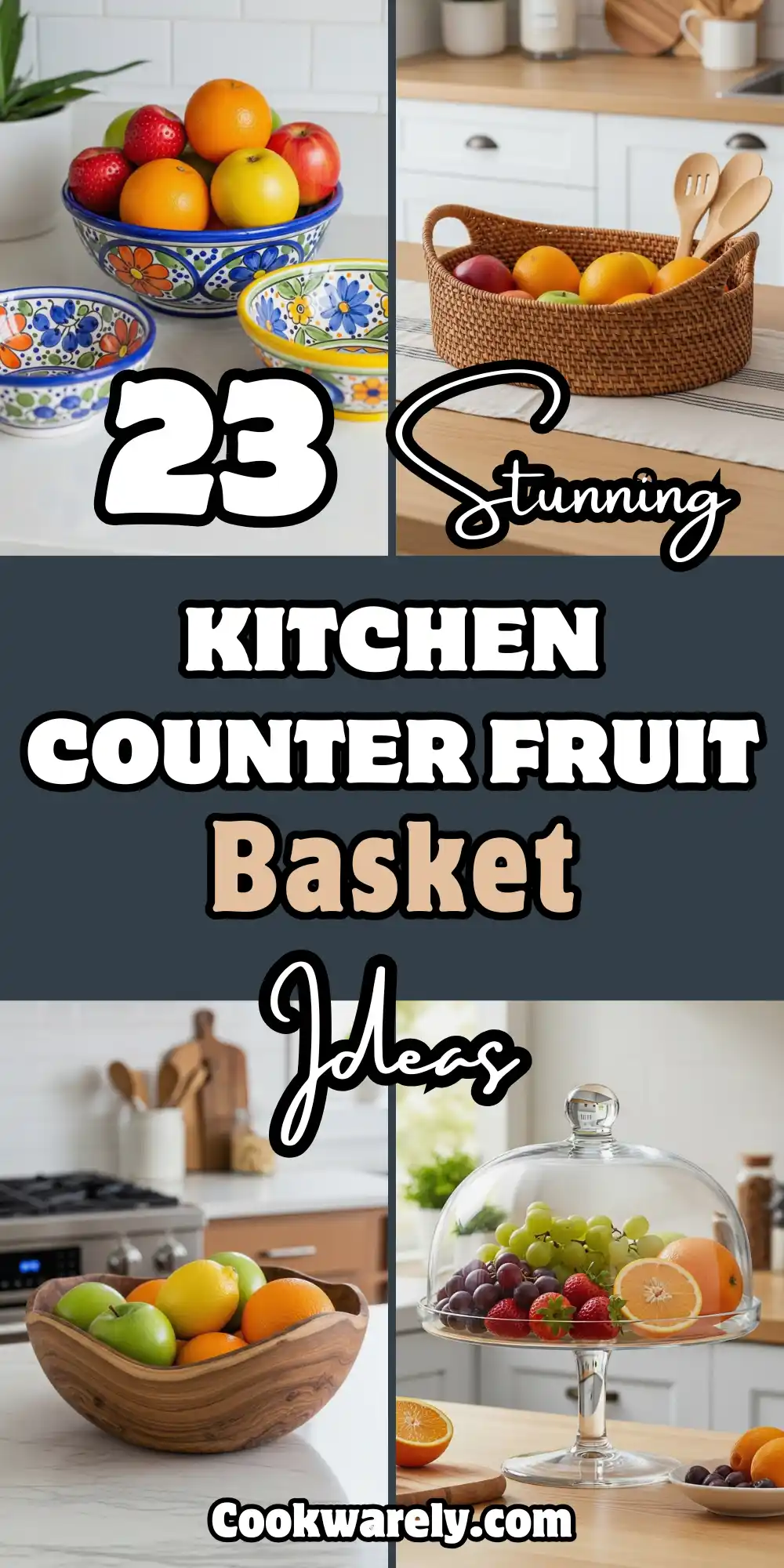 Kitchen Counter Fruit Basket