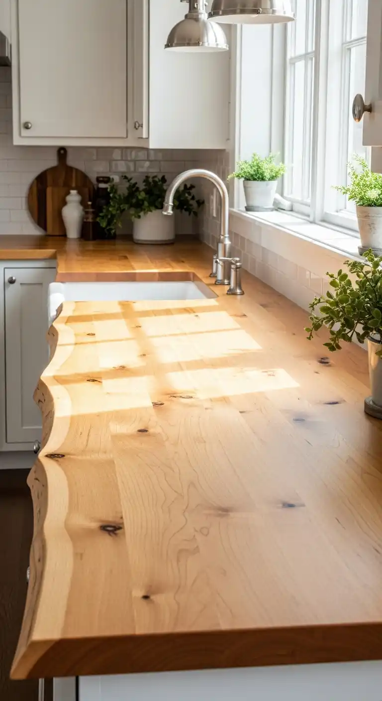 Maple Counter Beauty Choose Your Finish & Edge