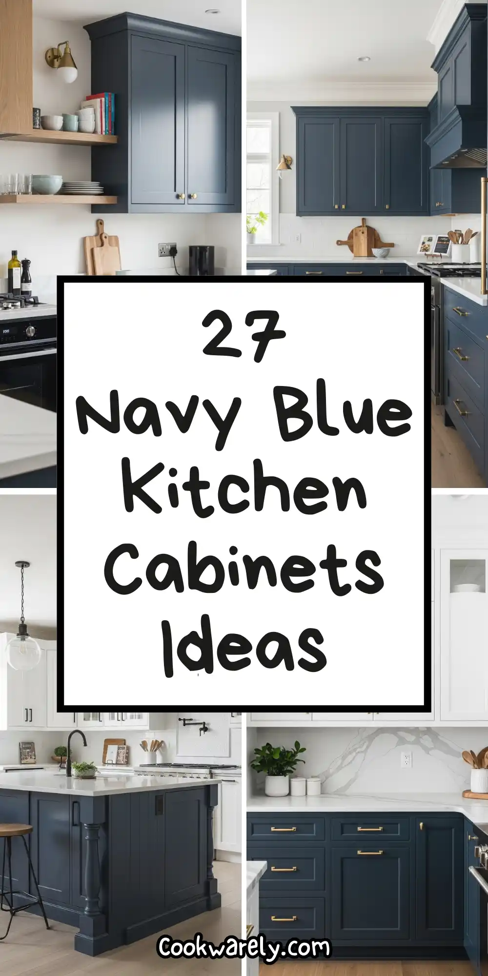 Navy Blue Kitchen Cabinets