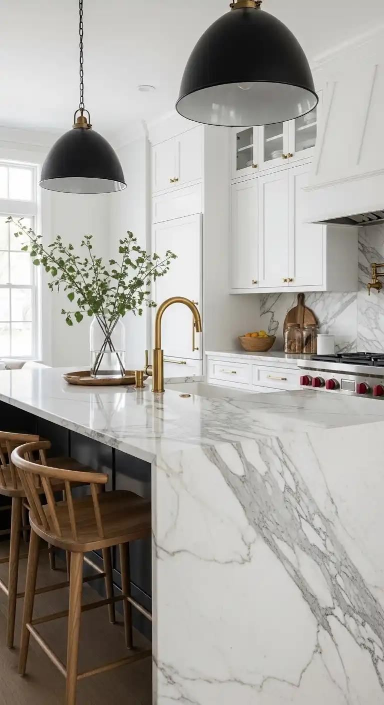 Why Calacatta Marble Countertops Are a Designer Favorite