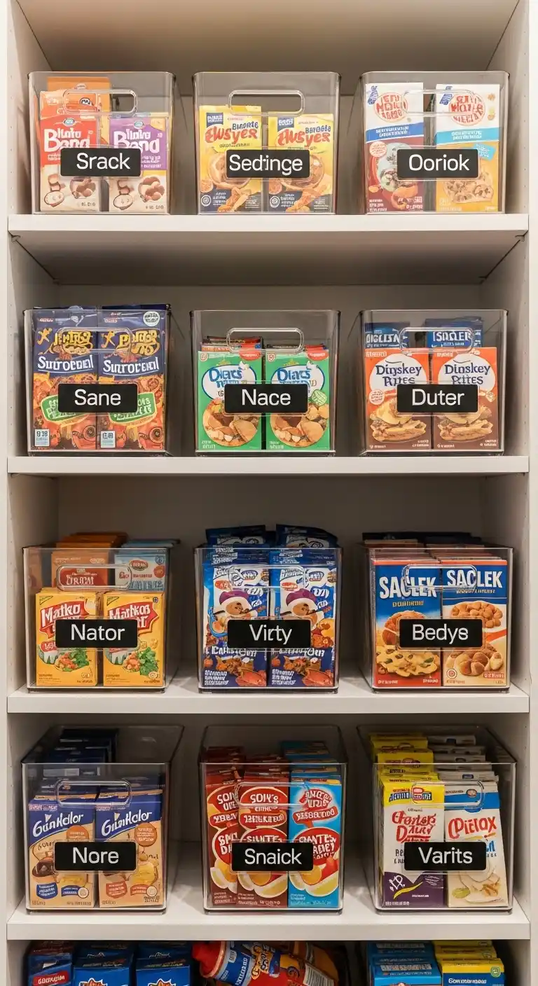 12). Create a Dedicated Snack Station