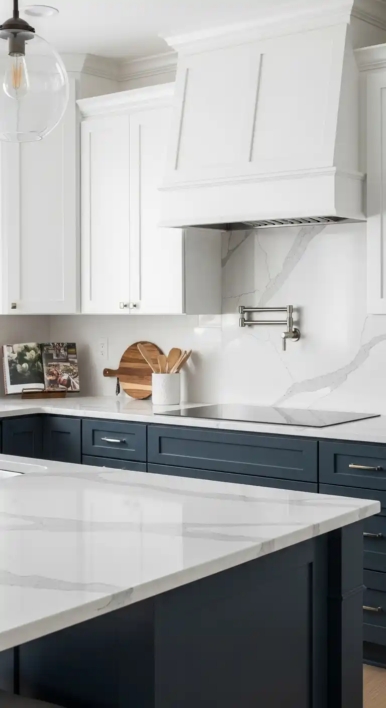 13. Go Chic with White Quartz